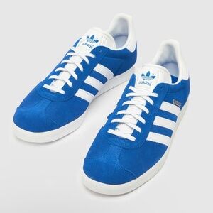 Adidas gazelle blue sneakers